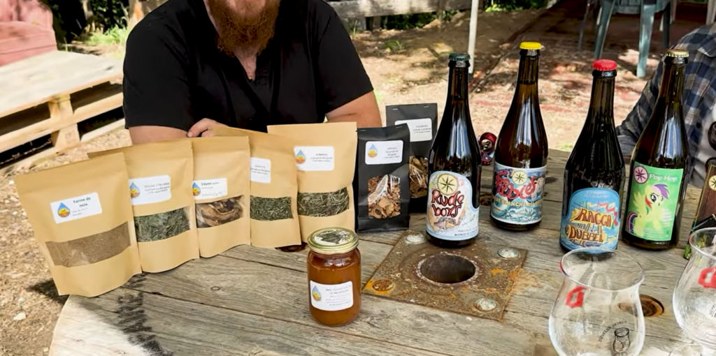 bière au chanvre de la Ferme de Bois Barrat