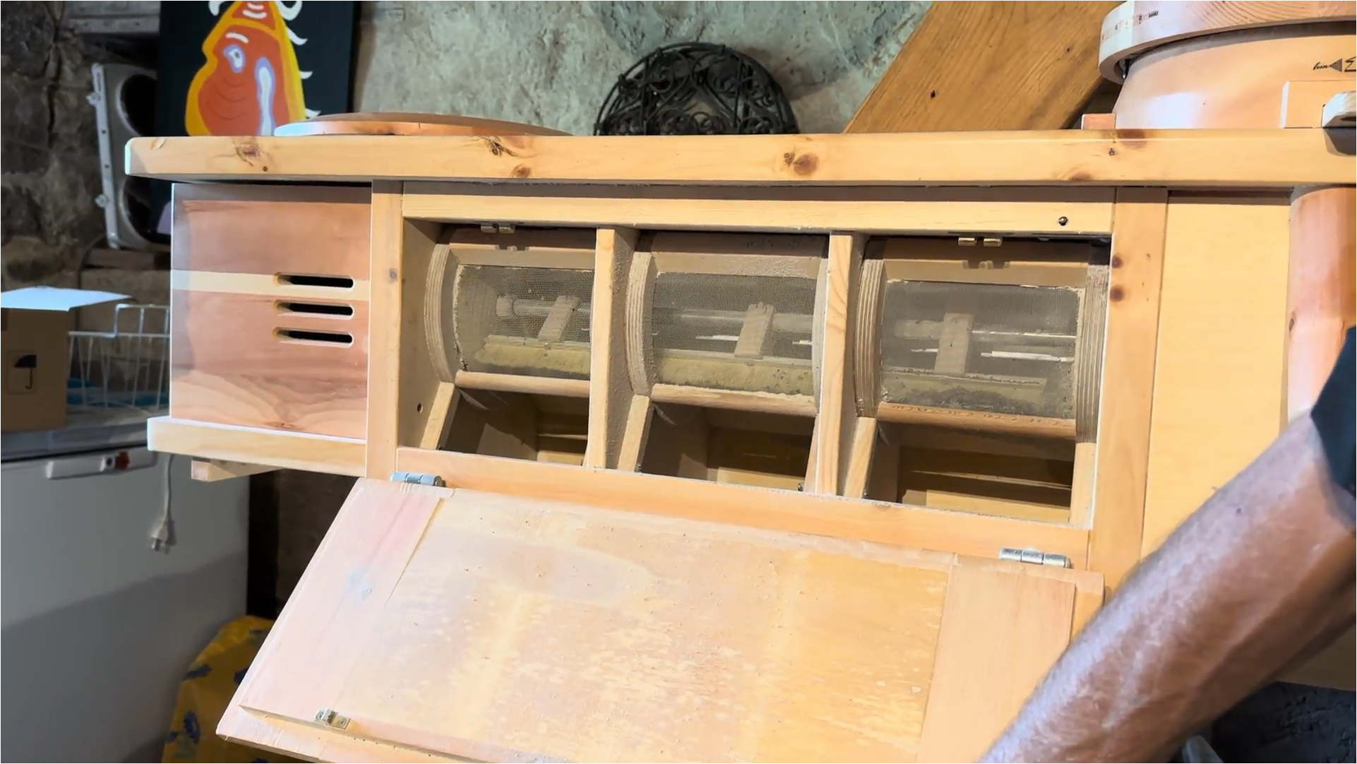 Moulin pour la fabrication de farine de chanvre chargée en protéines de chanvre à 30%